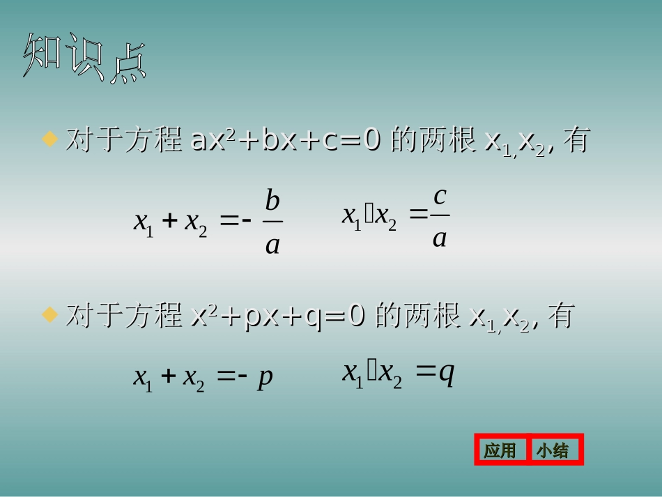 总复习根与系数的关系_第2页