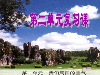 《我们周围的空气》复习课件3