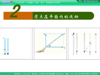 质点在平面内的运动