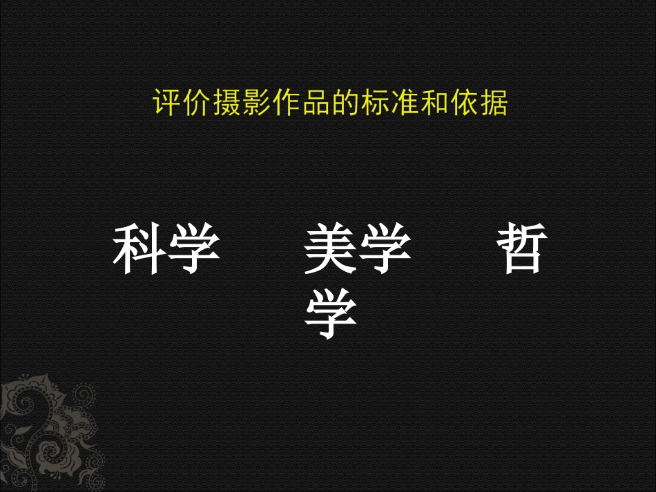 摄影作品的评价与鉴赏_第3页