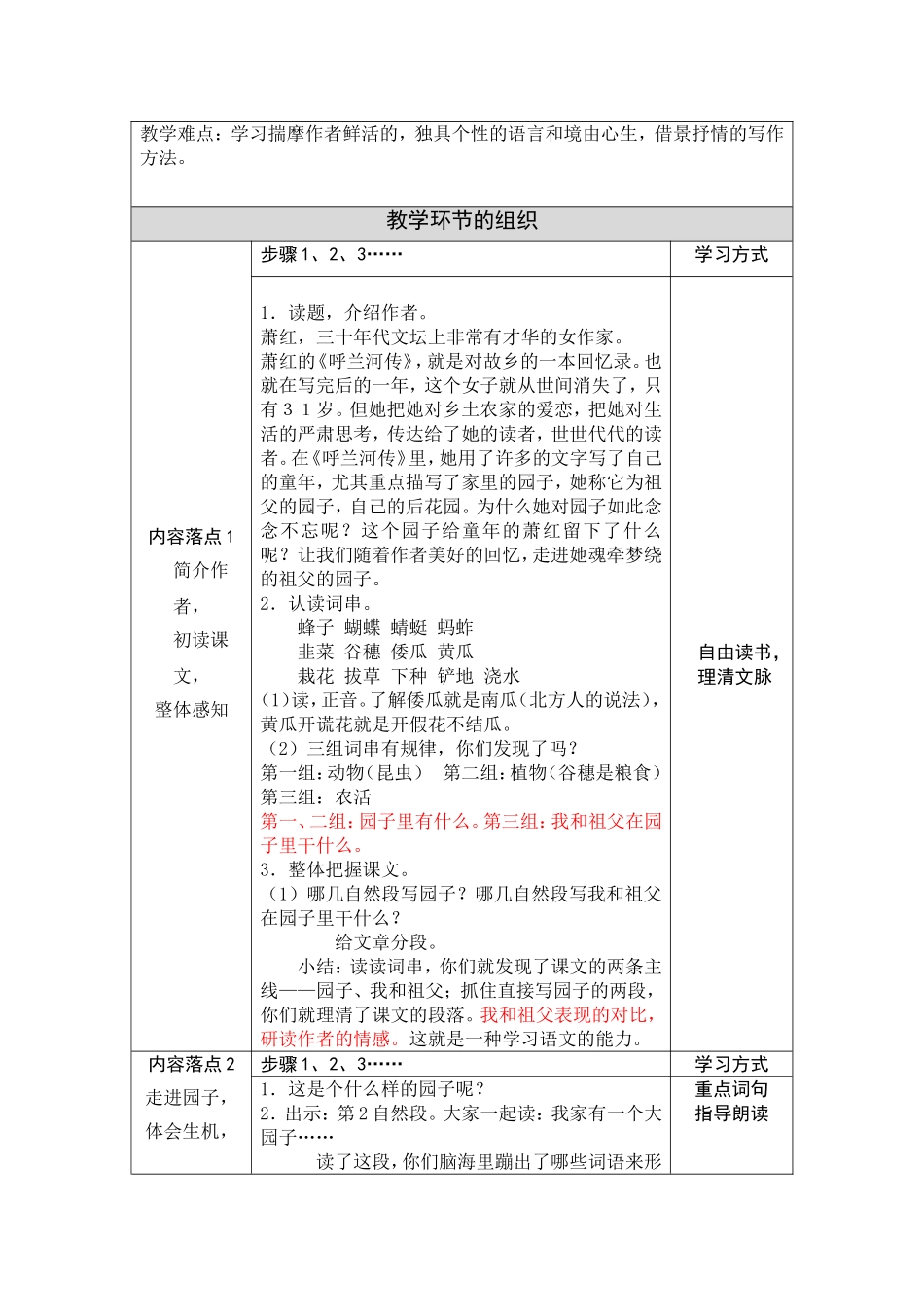 《祖父的园子》李红_第2页