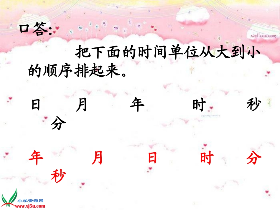 北师大版数学三年级上册《一天的时间》课件_第3页