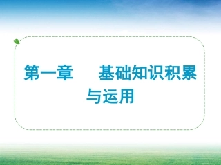 基础知识积累