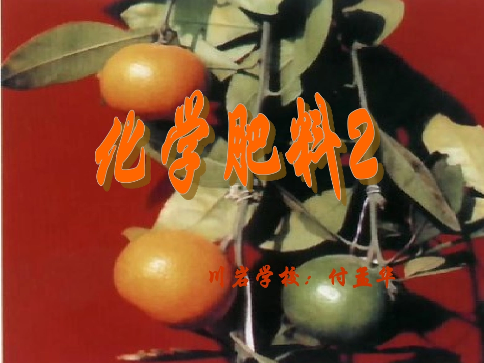 化学肥料2课件_第1页