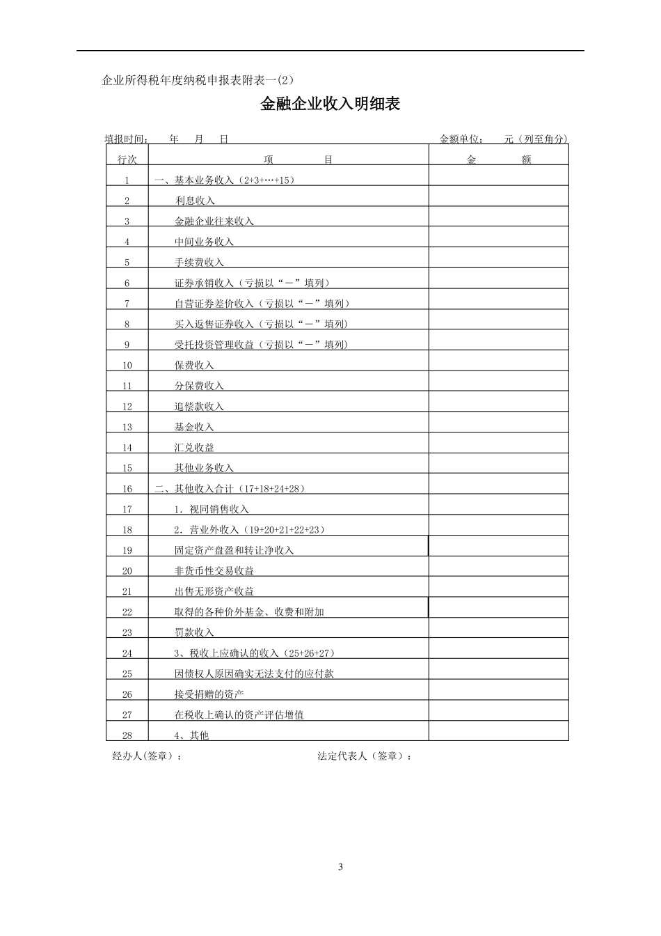 企业所得税申报表_第3页