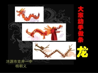 大家动手做条龙