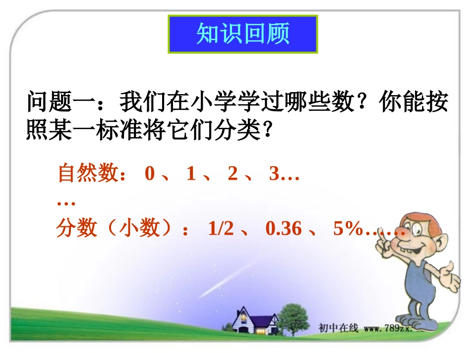人教版七年级数学上11《正数和负数》课件_第2页