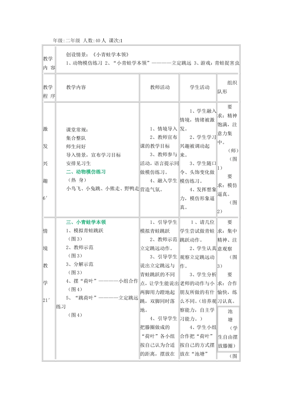 小学体育教案《快乐跳跃》_第2页