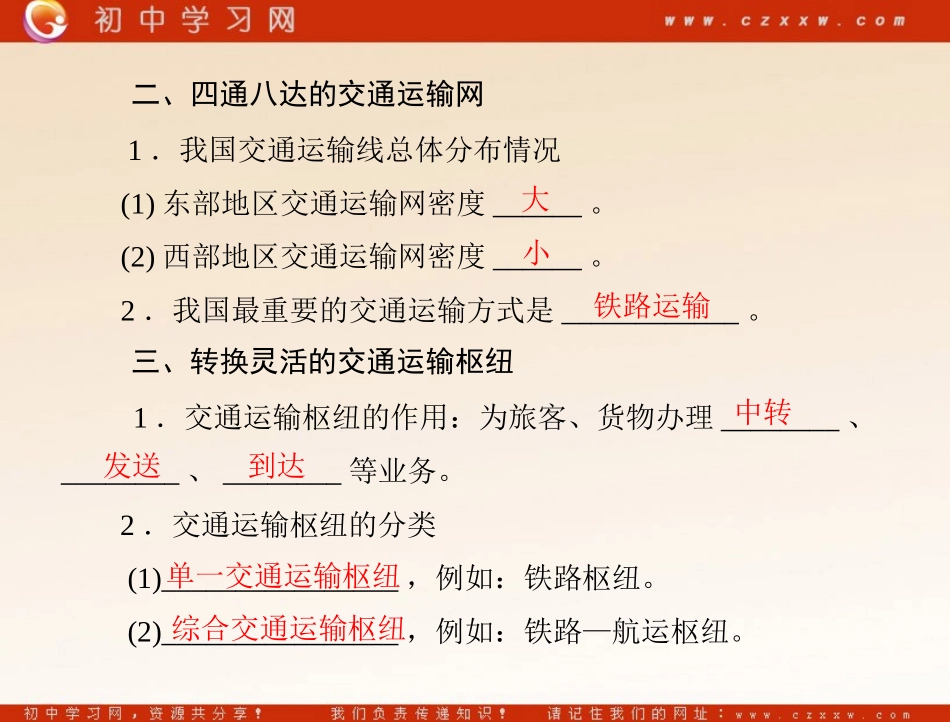 逐步完善的交通运输网_第3页