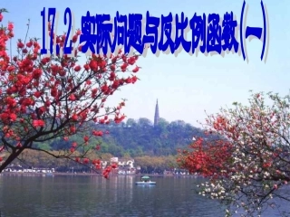 实际问题与反比例函数 (2)