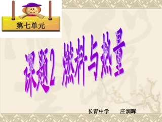燃料与热量(2)