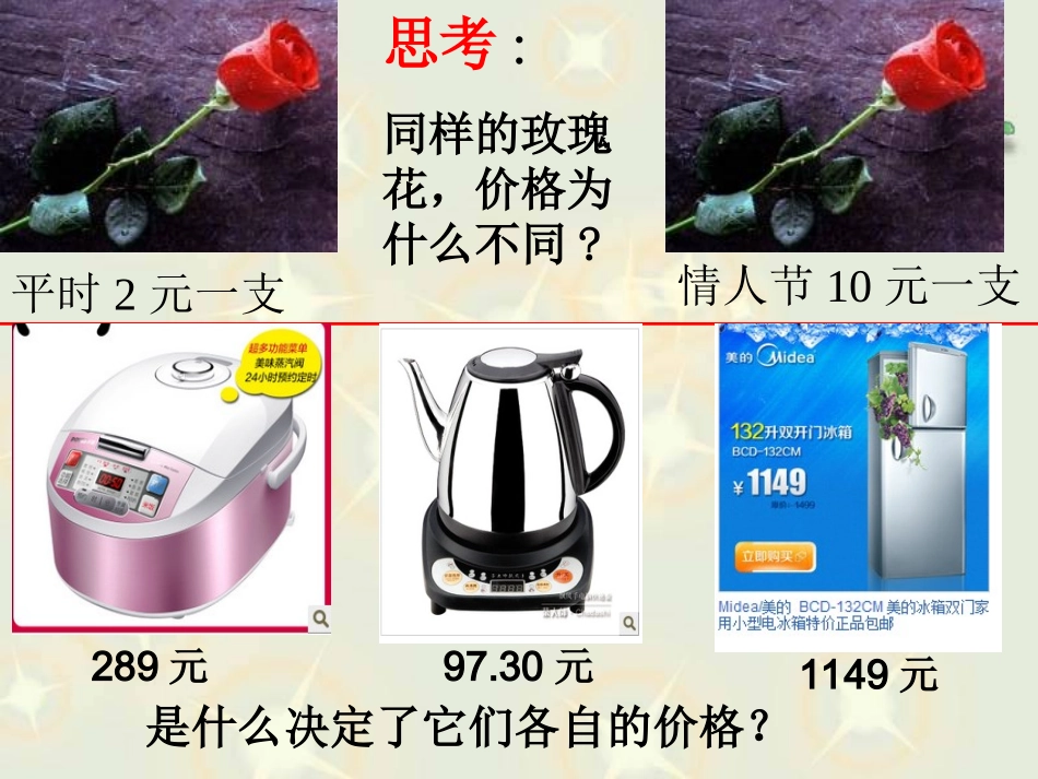 上课用：影响价格的因素_第1页