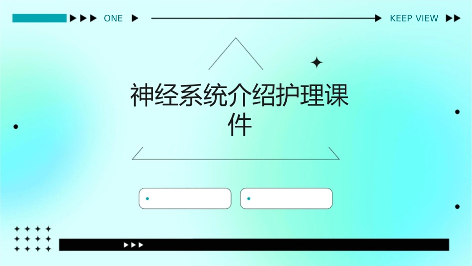 神经系统介绍护理课件_第1页