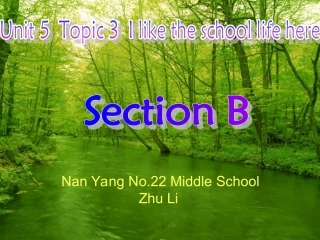 仁爱版英语七年级下册Unit5Topic3SectionB课件