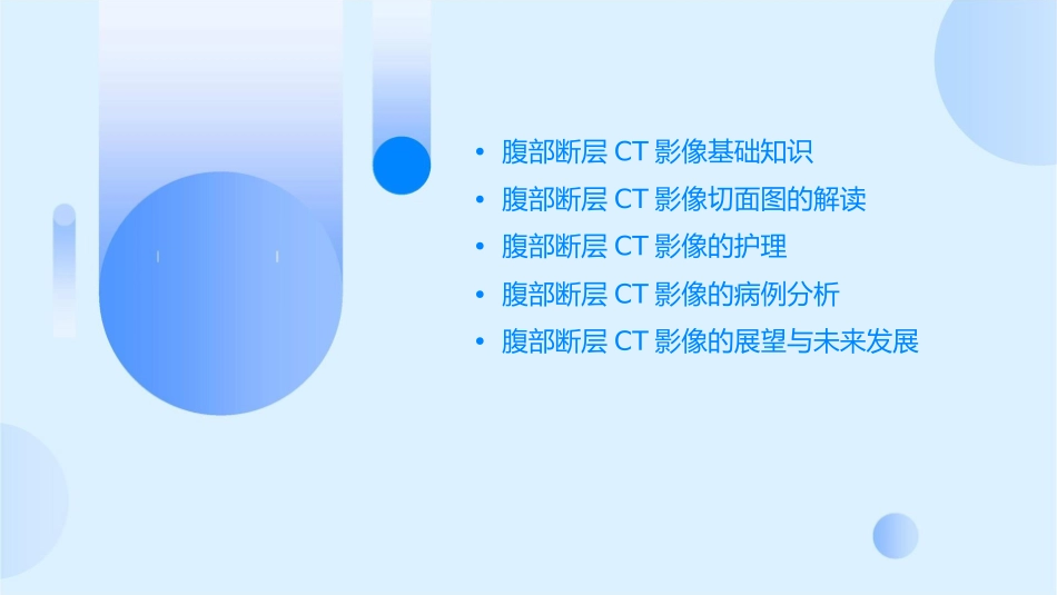 腹部断层CT影像切面图护理课件_第2页