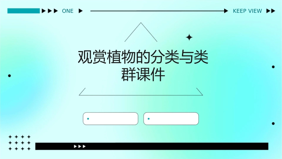 观赏植物的分类与类群课件_第1页