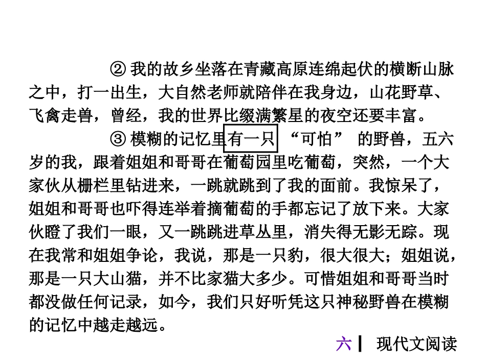 （语文版）中考语文专题复习课件：6现代文阅读（213页）_第3页