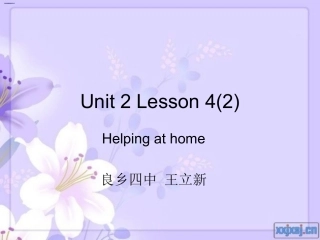 王立新教学课件