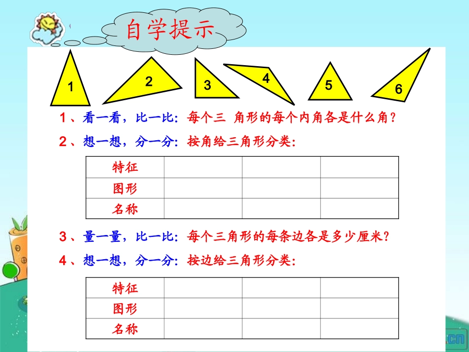 三角形的分类（人教版小学四年级下_第3页