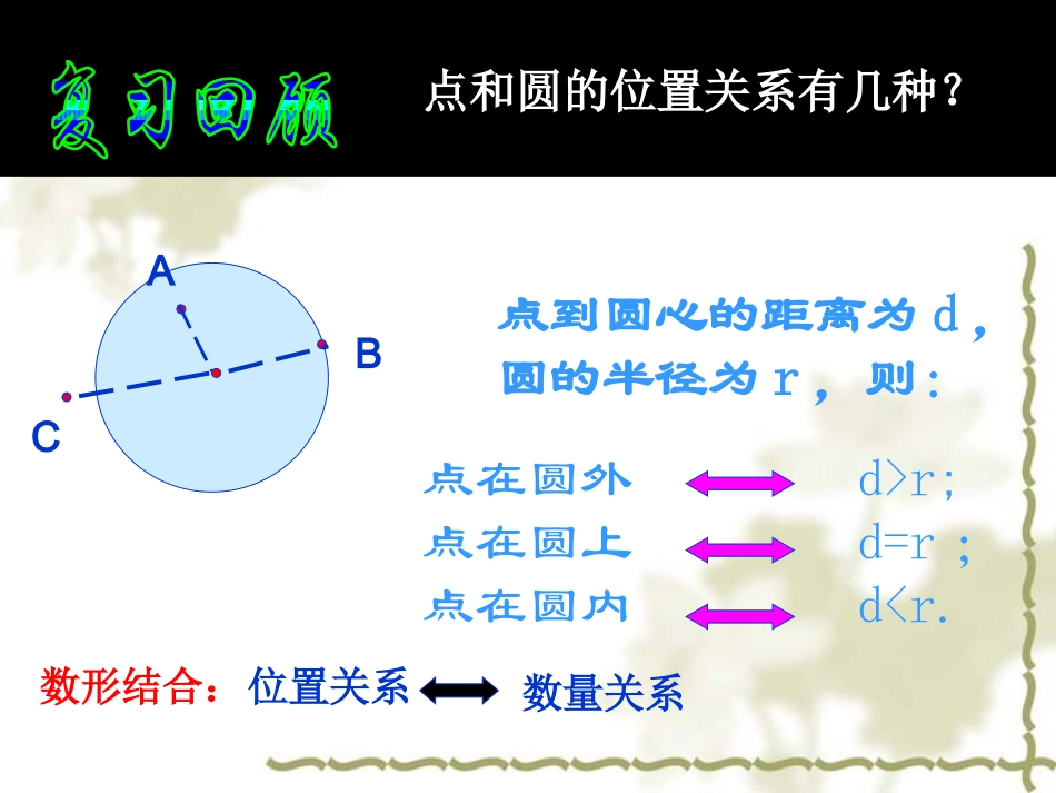 直线和圆的位置关系 _第2页
