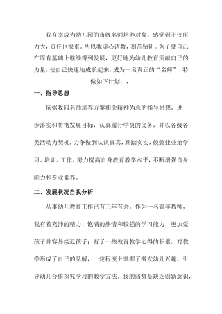 名师个人工作计划201503