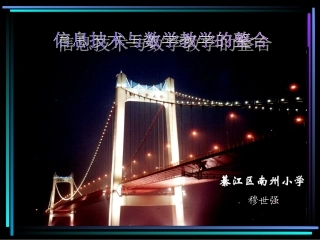 信息技术与数学教学的整合