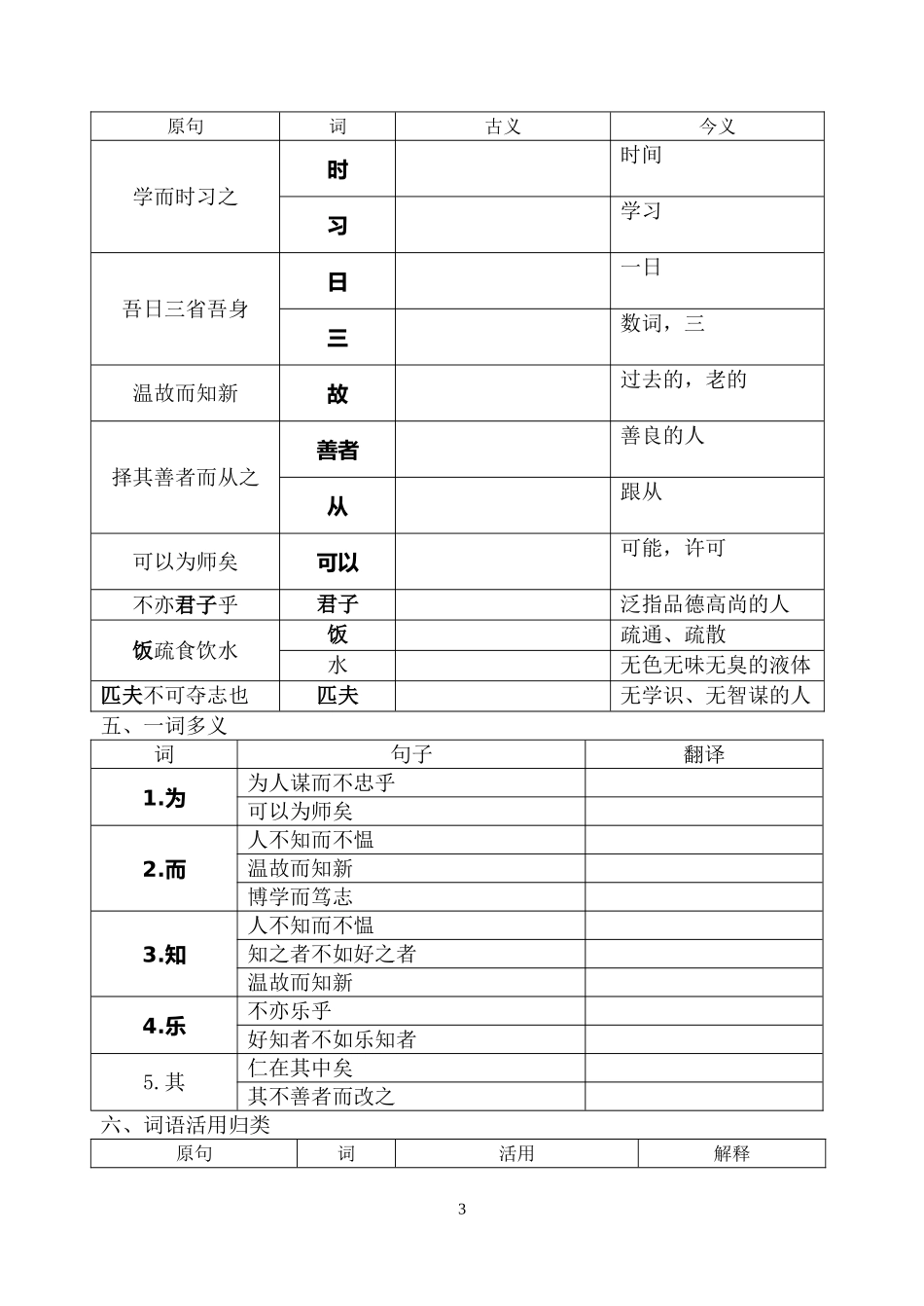 《论语》十二章(用)_第3页
