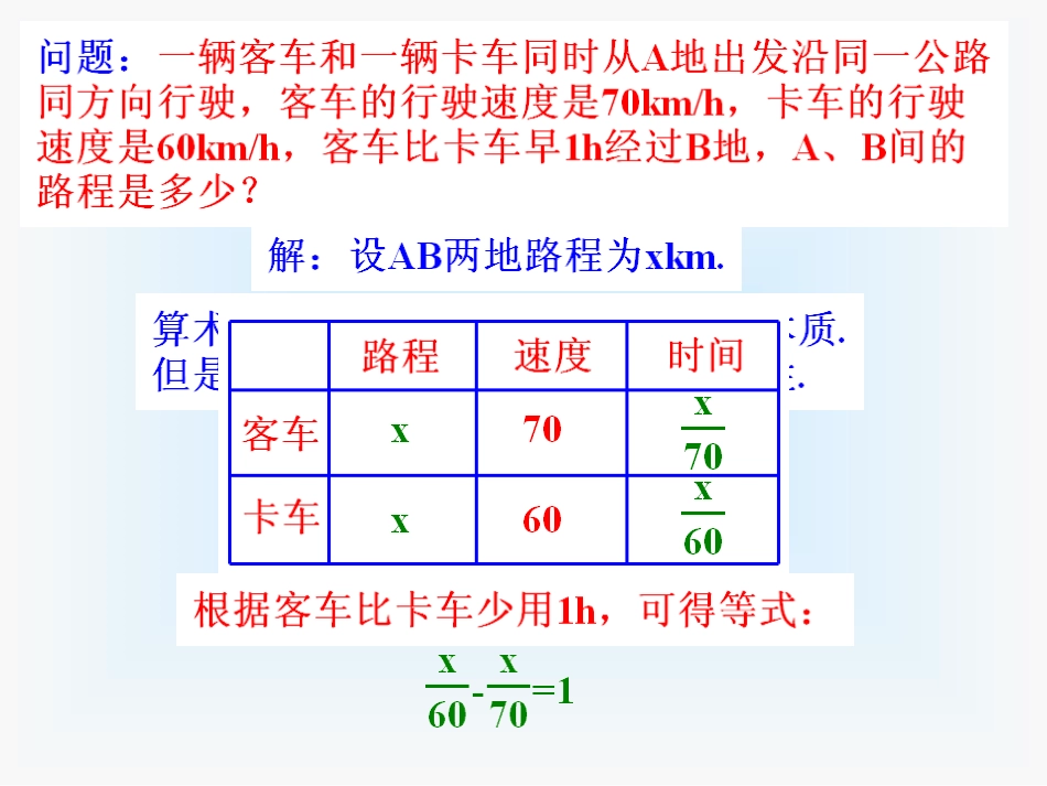 新人教版七年级上数学311一元一次方程课件_第3页