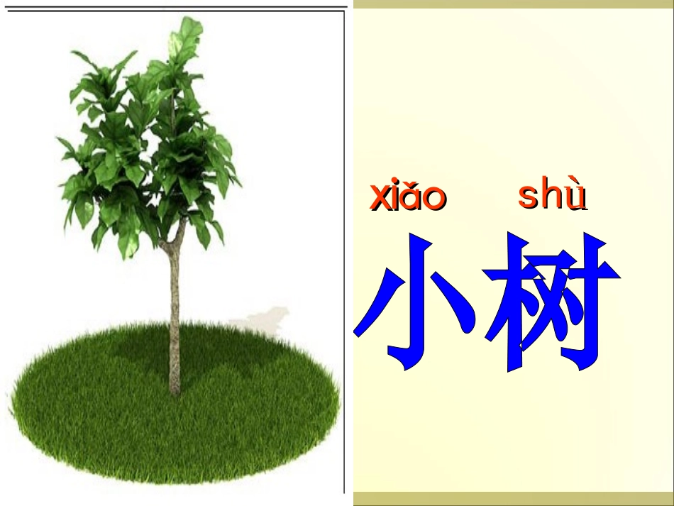 一年级语文上册第二单元5爷爷和小树第一课时课件_第3页