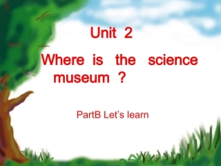 六年级英语where_is_the_science_museum第四课时