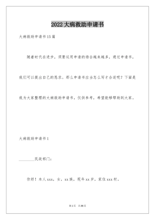 2024大病救助申请书_66
