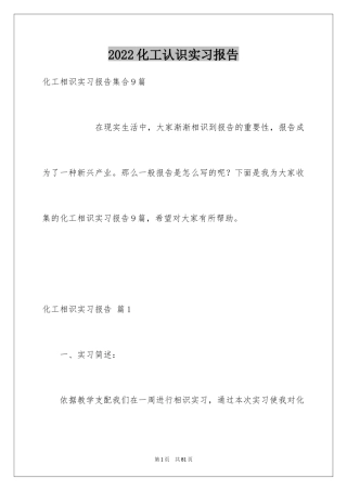 2024化工认识实习报告_6