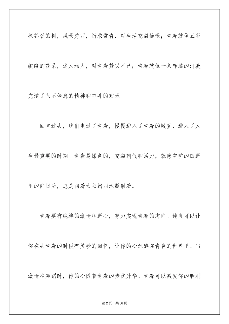 2024奋斗的演讲稿_25_第2页