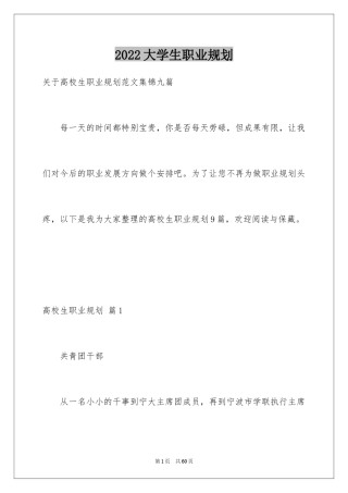 2024大学生职业规划_800