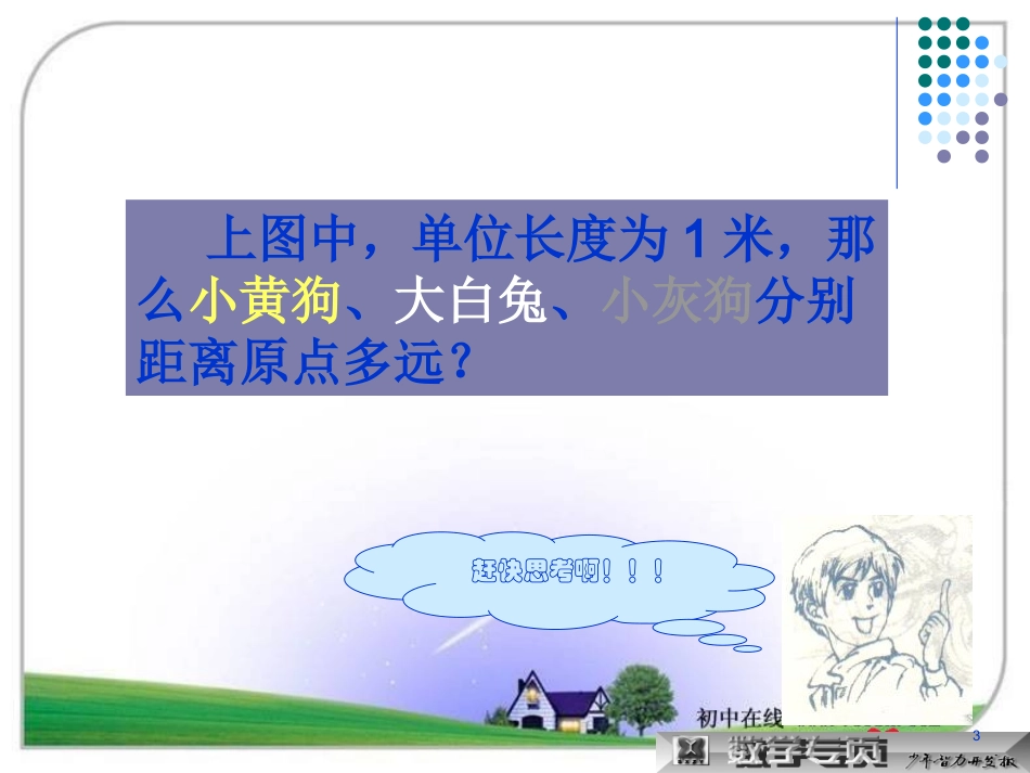 新人教版七年级数学上_124绝对值_第3页