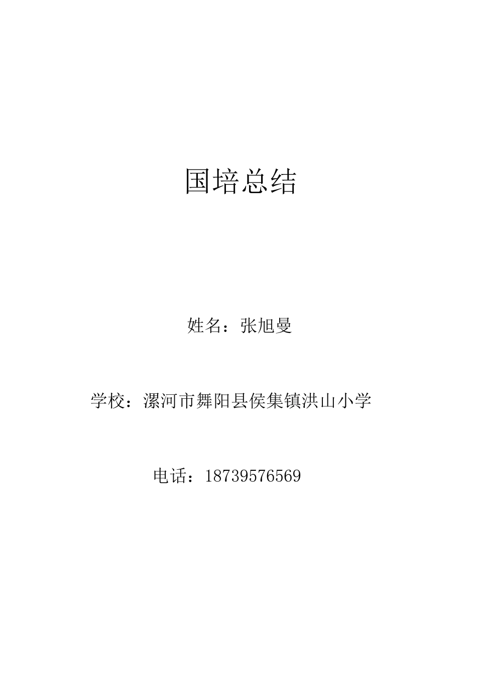 国培总结张旭曼_第3页