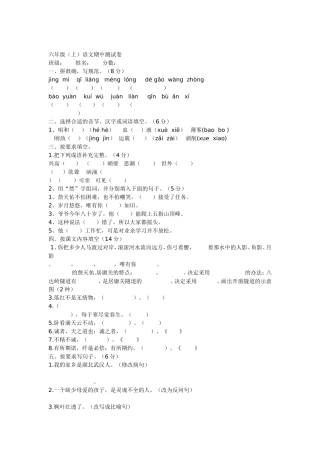 期中试卷_SAL