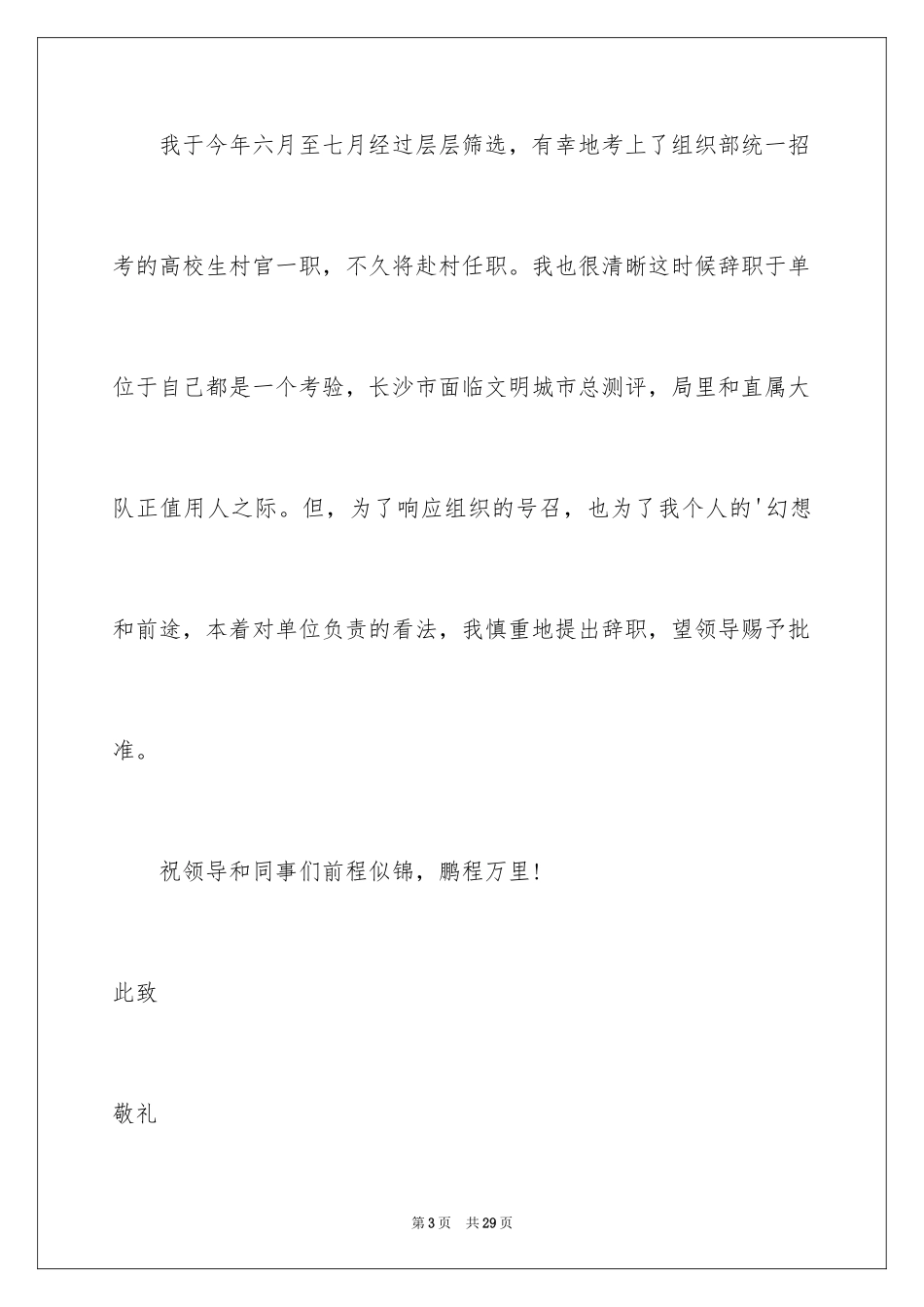 2024城管辞职报告_3_第3页