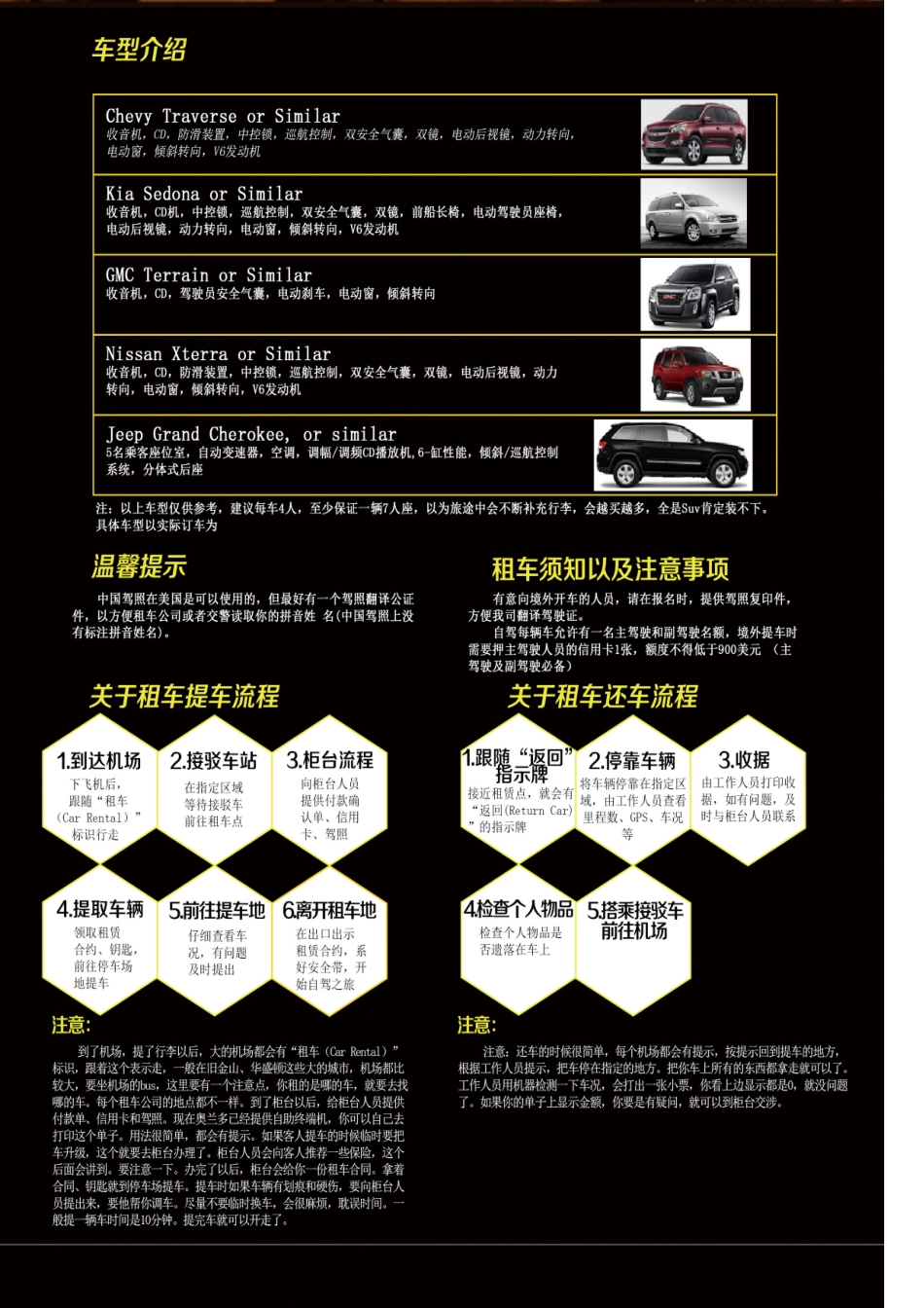 自驾车型介绍_第1页