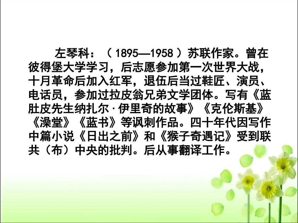 《科利亚的木匣》教学课件_第3页