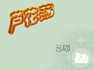 《芦花荡》课件(5)