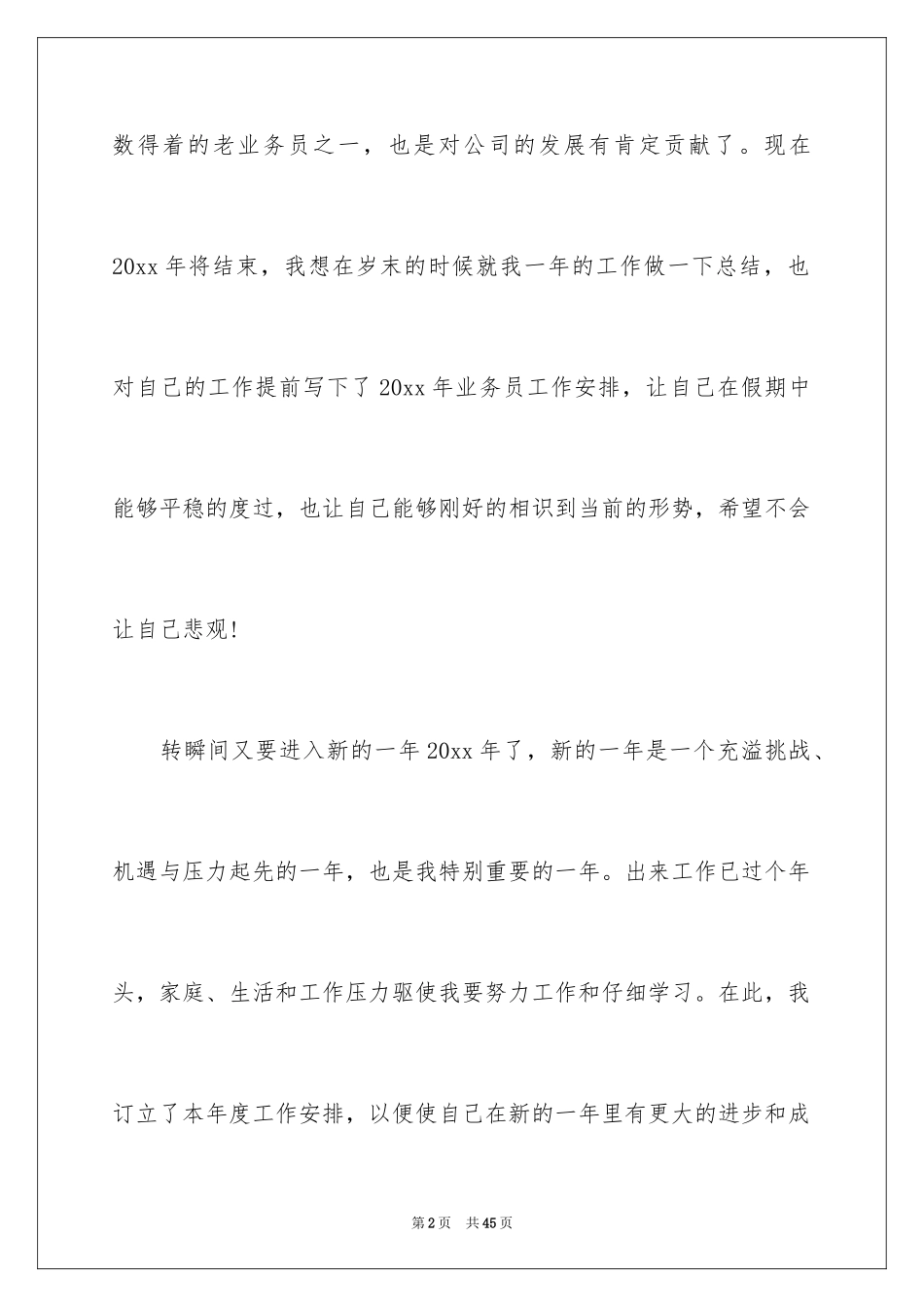 2024外贸销售工作计划_3_第2页