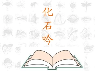 《化石吟》参考课件1