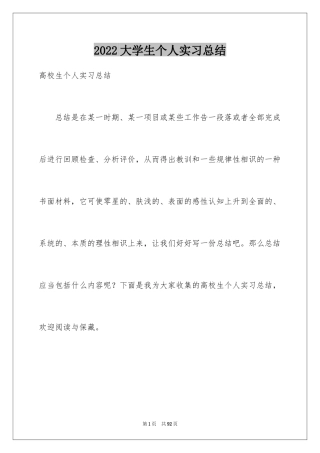 2024大学生个人实习总结_10
