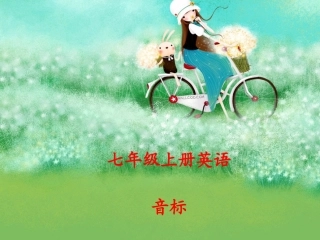 音标教学复习