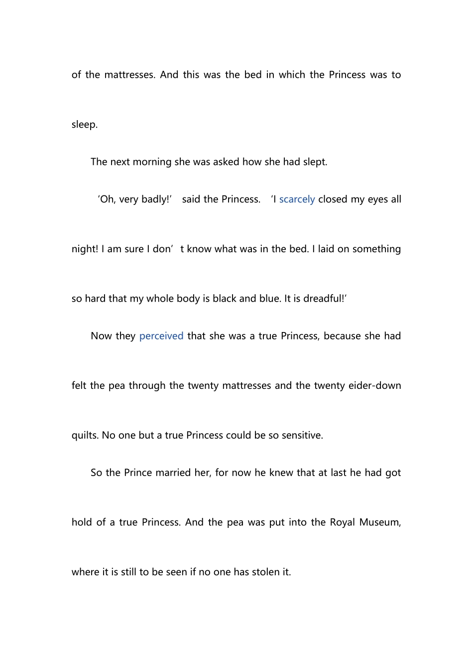 豌豆上的公主_第3页