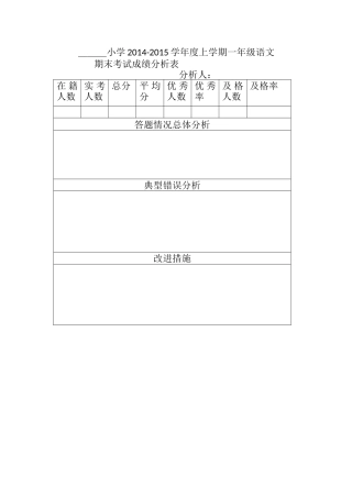 学生成绩分析表 (2)