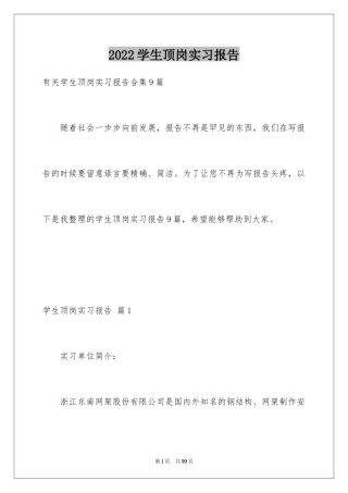 2024学生顶岗实习报告_20