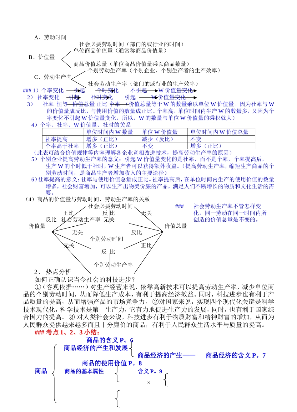 高中政治第一轮复习讲义(1)_第3页