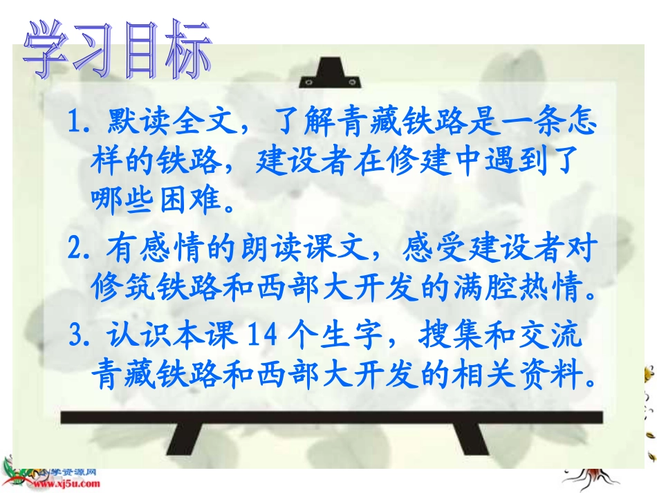 人教新课标五年级语文下册《把铁路修到拉萨去》PPT课件_第2页